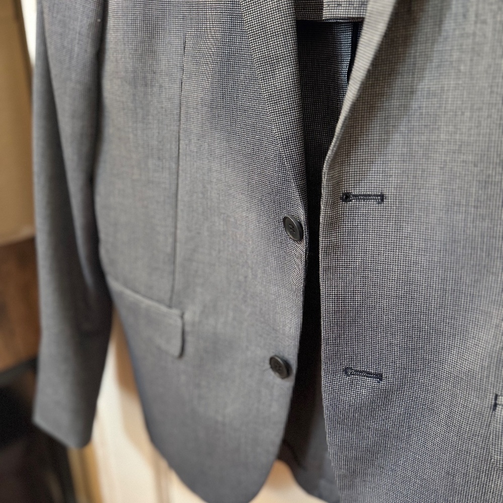 H&M | Men’s Blazer (38R) - Slim Fit - Blue - Picture 4 of 11